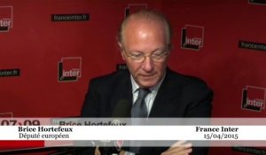 Brice Hortefeux compare les conférences de Nicolas Sarkozy à celles d’Hillary Clinton