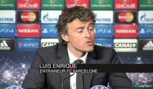 Foot - C1 - Barça : Enrique «Un match très complet»