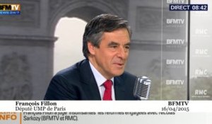 François Fillon, candidat à la primaire UMP : «Aucune intimidation ne me fera reculer»