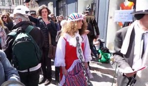 Manifestation contre le traité transatlantique TAFTA a Lille