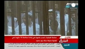 Egypte : peine de mort pour des hooligans ?