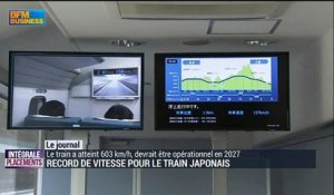 Ce train japonais va aussi vite qu'un avion