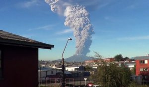 Chili : nouvelle éruption du volcan Calbuco
