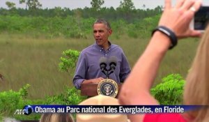 Obama : « on ne peut plus nier le changement climatique »