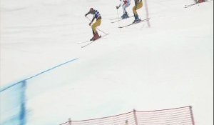 Skicross Val Thorens - Chapuis termine à la 2ème place
