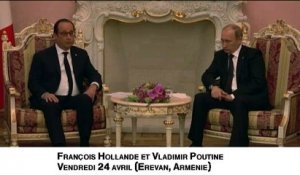 Livraison de Mistral à la Russie : "aucune décision n'est prise", selon Hollande