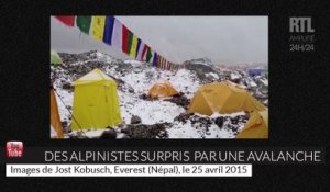 Au Népal, des alpinistes surpris par une avalanche