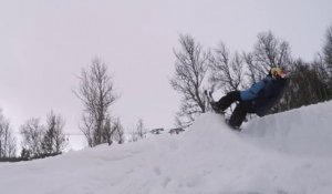 Backflip en Ski Tandem