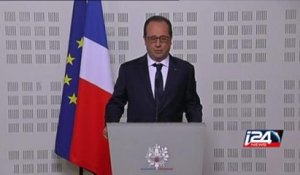 BREAKING: intervention de François Hollande après le crash