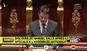 Discours de Manuel Valls sur l'antisémitisme