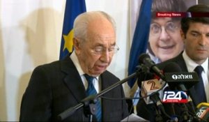 Réaction de Shimon Peres