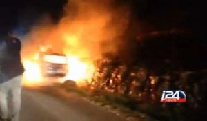 Une fillette israélienne grièvement brûlée par le jet d'un cocktail Molotov par un Palestinien