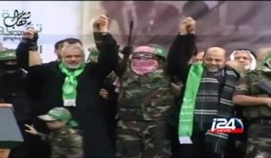 Parade du Hamas à Gaza pour les 27 ans de l'organisation terroriste