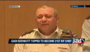 Israel: Gadi Eizenkot appointed as military chief of staff 28/11/2014