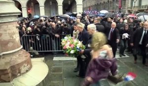 Le défilé du FN perturbé par les Femen et par Jean-Marie Le Pen