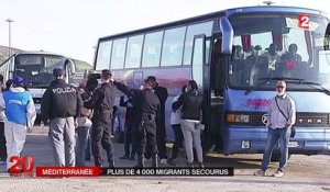 Plus de 4 000 migrants secourus en Méditerranée