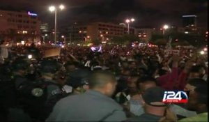 Ethiopian Israelis protest in Tel Aviv