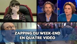 Zapping du week-end en quatre vidéos.