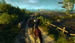 The Witcher 3 - Vidéo de gameplay sur PS4