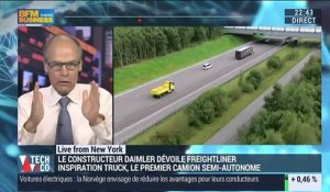 Live from New York: Daimler dévoile "Freightliner Inspiration Truck", le premier camion autonome - 07/05