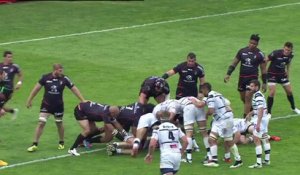 TOP14 - Toulouse - Brive : Essai  Arnaud Mela (BRI) - J24 - Saison 2014/2015