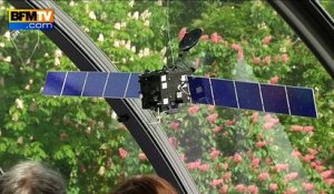 Une réplique du robot Philae s’est installée sur les Champs-Élysées