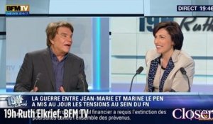 19h Ruth Elkrief : Bernard Tapie compare Marine Le Pen et Mireille Mathieu, Lundi 11 Mai