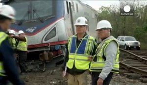 USA : sept morts dans le déraillement d'un train en excès de vitesse à Philadelphie