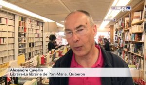 Quiberon (56). Le romancier Douglas Kennedy à la librairie de Port-Maria