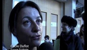 Cécile Duflot (Europe Ecologie) - Grand Forum Élections régionales - Sciences Po TV