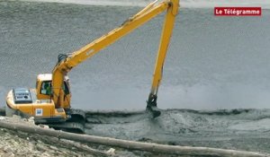 Lac de Guerlédan. Un travail de titan