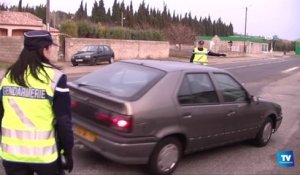 Alcoolémie et stupéfiants seront contrôlés, ce week-end de l’ascension sur les routes de l’Aude par la police et la  gendarmerie :