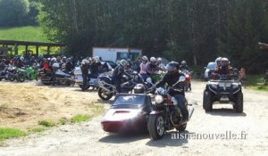 50 motos à Saint-Nicolas-aux-Bois pour une balade de la solidarité