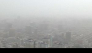 Une tempête de sable paralyse une ville de Chine