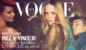 Inez & Vinoodh filment la série haute couture de Vogue Paris au son du remix d'I'll be there de Chic