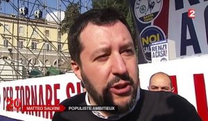 Italie : le populiste Matteo Salvini, à la conquête du pouvoir