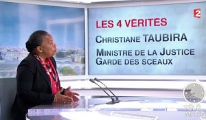 "Le gouvernement n'est pas passé en force sur la réforme du collège" selon Christiane Taubira