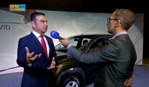 Carlos Ghosn: le Kwid "une voiture à forte valeur ajoutée et à un prix très modéré"