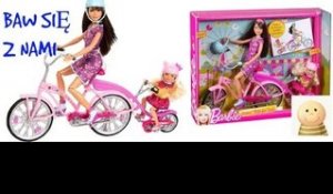 Wycieczka rowerowa Barbie i jej siostry Chelsea- bawCIE sie z nami