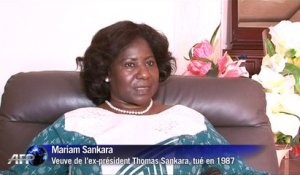 Burkina Faso : la veuve de Thomas Sankara demande "la vérité" sur son assassinat