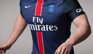 Le PSG présente son nouveau maillot home