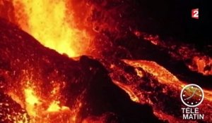 Le Piton de la Fournaise en éruption, un grand spectacle