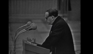 1964 : Discours d'André Malraux pour Jean Moulin