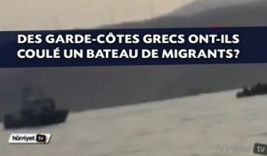 Des garde-côtes grecs ont-ils coulé un bateau de migrants en Méditerranée?