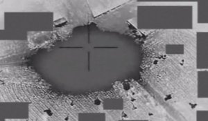 Syrie : nouvelles images des bombardements aériens contre l'EI