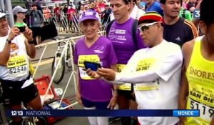 Cancer : le combat d'Harriette Thompson, marathonienne de 92 ans