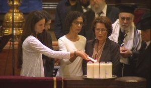 Union et recueillement à la grande synagogue de Bruxelles, un an après l'attentat au Musée juif