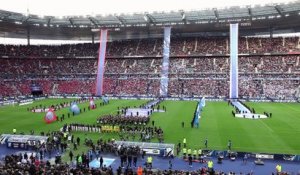 Cérémonie d'ouverture de la finale de Coupe de France 2015