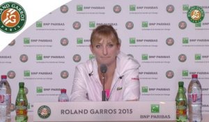 Conférence de presse Timea Bacsinszky Roland-Garros 2015 / Demi-finales