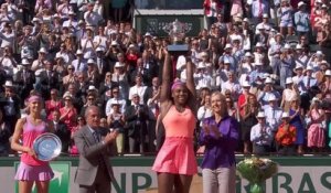 S.Williams – Safarova (6-3, 6-7[2), 6-2) : L’Américaine soulève son troisième Roland Garros